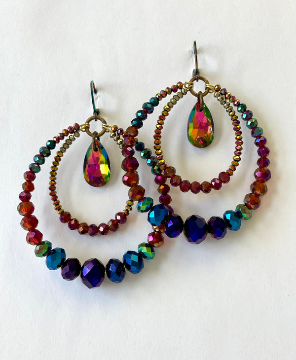 Double Hoop Peacocks
