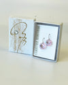 Cherry Blossom Moon Earrings