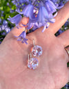 Cherry Blossom Moon Earrings