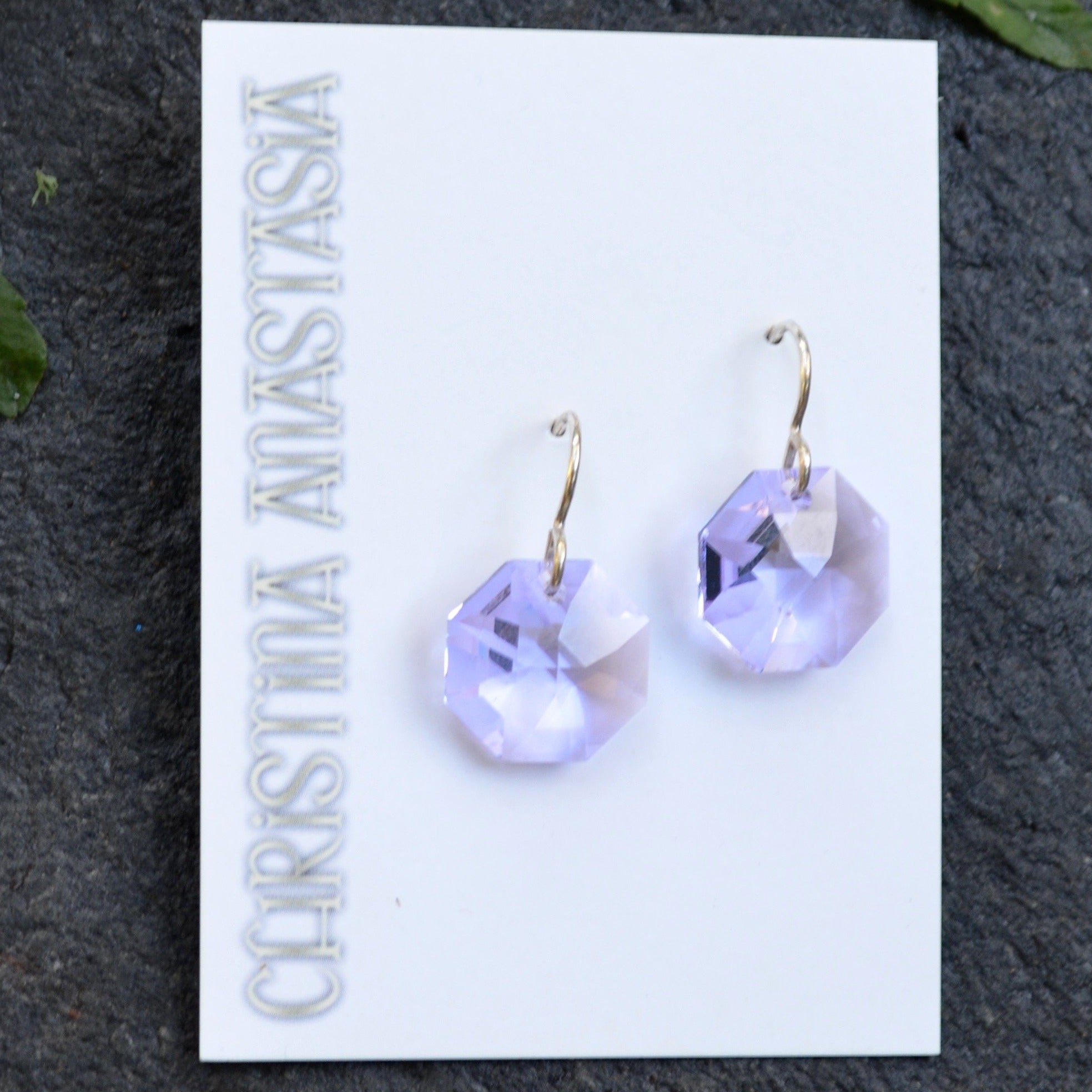Lavender Moon Earrings