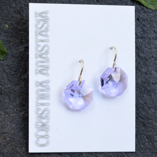 Lavender Moon Earrings