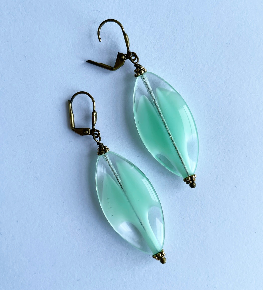 Black Light Earrings