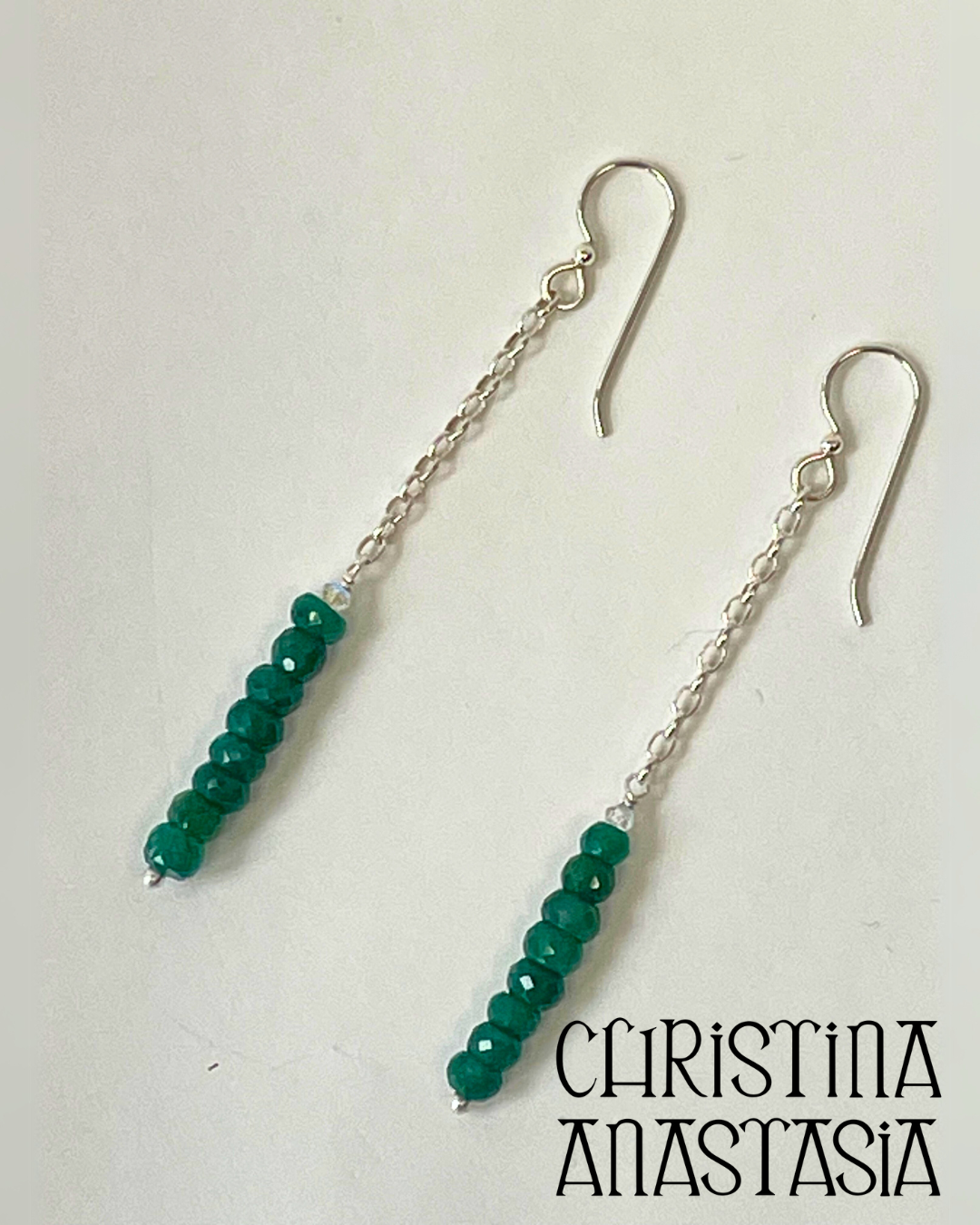 Emerald Dangles