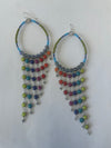 Chartreuse & Sky Blue Earrings