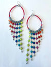 Rainbow Chandelier Earrings
