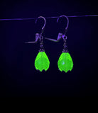 Black Light Earrings