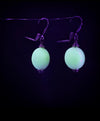 Black Light Earrings