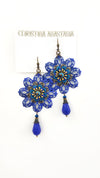 Blue Mucha Earrings