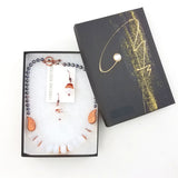 Opalite Under the Sea Necklace and Earring Set