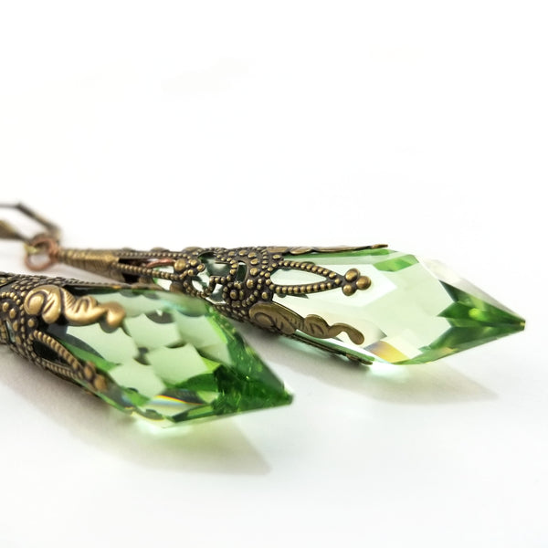 Drops of Joy Earrings- Spring Green