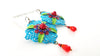 Diamonds in the Sky Alphonse Mucha Earrings