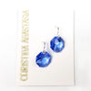 Sky Blue Moon Earrings