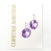Lavender Moon Earrings