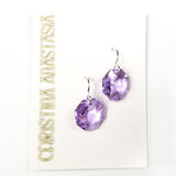 Lavender Moon Earrings
