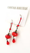 Crimson Nomad Earrings