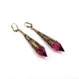 Drops of Joy Earrings- Ruby