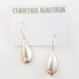 Silver Teardrop Earrings