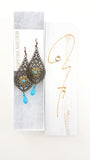 Turquoise Sheba Earring